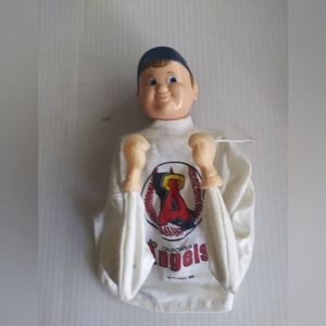 Angels Baseball MLB California 1989 Skore Collectible Action Puppet - vintage